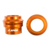 FRONT WHEEL SPACER KTM SX/SX-F125-450 15-25, EXC/EXC-F125-500 16-25 ORANGE (R)
